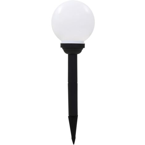 Éclairage d'extérieur solaire LED globe multicolore pour jardin