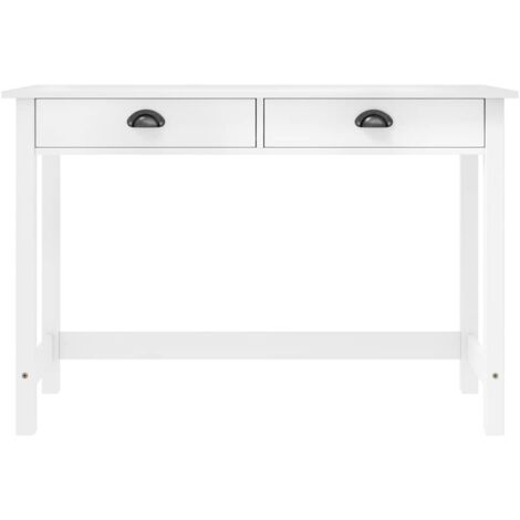 Table console Table d'appoint Hill avec 2 tiroirs 110x45x74 cm Bois pin massif BV94848 (1/5)