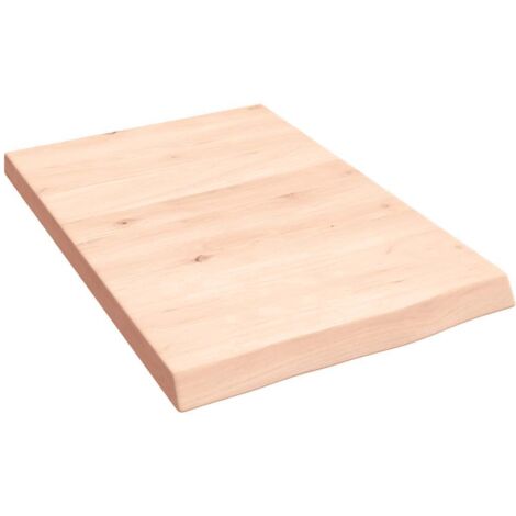 Étagère murale Moderne - Meuble Étagère murale Rangement multiposition 40x60x4 cm bois de chêne massif non traité -BV27089 (1/4)