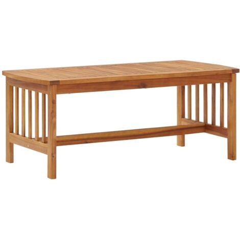 5 pcs Salon de jardin, Ensemble table et chaises de jardin, Meuble de jardin avec coussins Bois d'acacia solide MKW962899 (1/5)