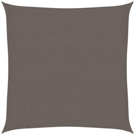 Voile d'ombrage,Voile parasol/Auvent pour Jardin Balcon en 160 g/m² Anthracite 2,5x2,5 m PEHD -51775 (1/5)