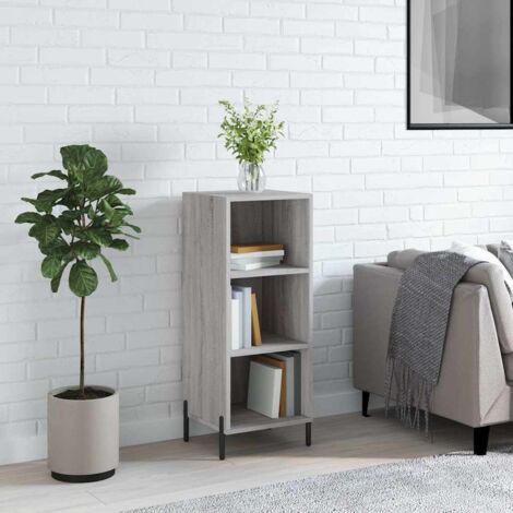 Buffet,Buffet Commode de salon/séjour sonoma gris 34,5x32,5x90 cm bois d'ingénierie -TZ57443 (1/5)