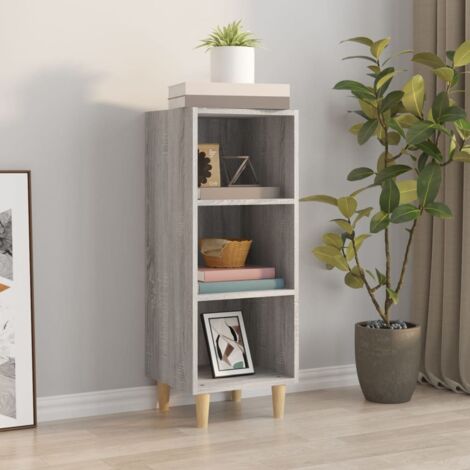 Buffet,Buffet Commode de salon/séjour Sonoma gris 34,5x32,5x90 cm Bois d'ingénierie -TZ34060 (1/5)