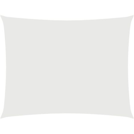 Voile de parasol,Voile d'ombrage pour Jardin Balcon en Tissu Oxford rectangulaire 2x3 m Blanc -15836 (1/5)
