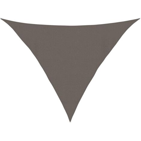 Voile d'ombrage,Voile parasol/Auvent pour Jardin Balcon en 160 g/m² Anthracite 4x4x5,8 m PEHD -46277 (1/5)