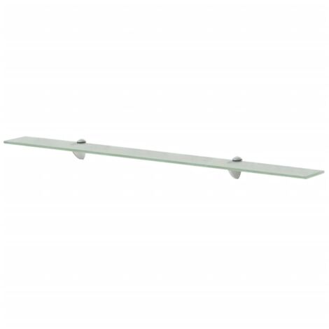 Étagère murale Moderne - Meuble Étagère murale Rangement multiposition en verre 100 x 20 cm 8 mm -BV96091 (1/4)