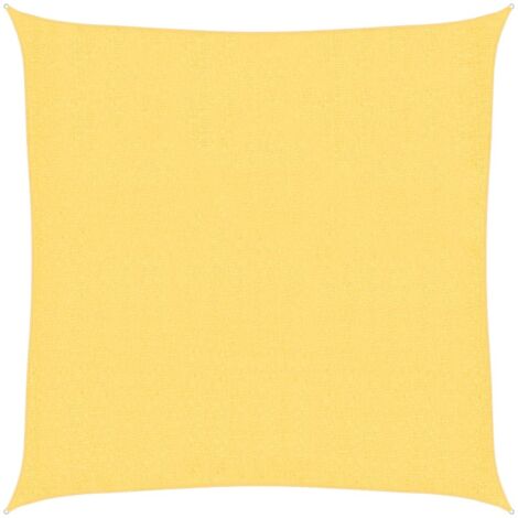 Parasol Jardin Luxueux en PEHD carré 3,6 x 3,6 m Beige -99585 (1/5)