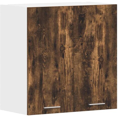 Meuble Elément de Cuisine,Armoire suspendue,Armoire de rangement Chêne fumé 60x31x60 cm Bois d'ingénierie -35293 (1/5)