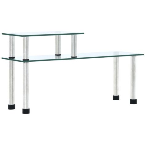 Étagère de Rangement,Étagère de cuisine Transparent 45x16x26 cm Verre trempé - DH40680 (1/5)