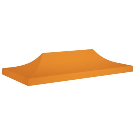 Toit de tente de réception pour belvédère de jardin,Résistant aux UV 6x3 m Orange 270 g/m² -79496 (1/5)