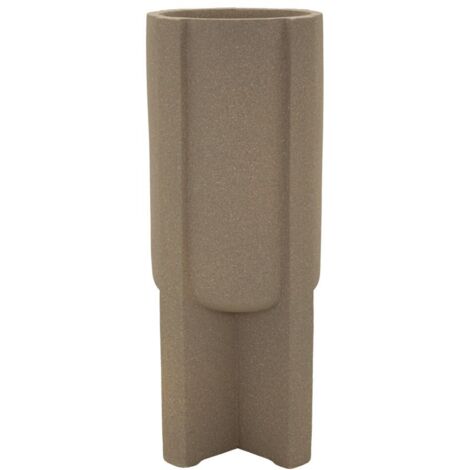 Support de vase d'extérieur Moai Cm Ø 42X101 (Trou Cm Ø 34) (1/5)