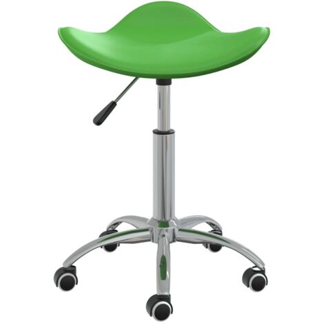 Chaise pivotante de salle à manger Chaise de cuisine Vert Similicuir (1/5)