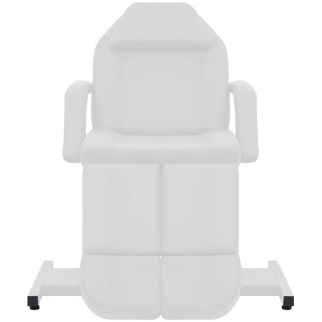 Chaise de traitement de beauté Similicuir Blanc 180x62x78 cm (1/5)