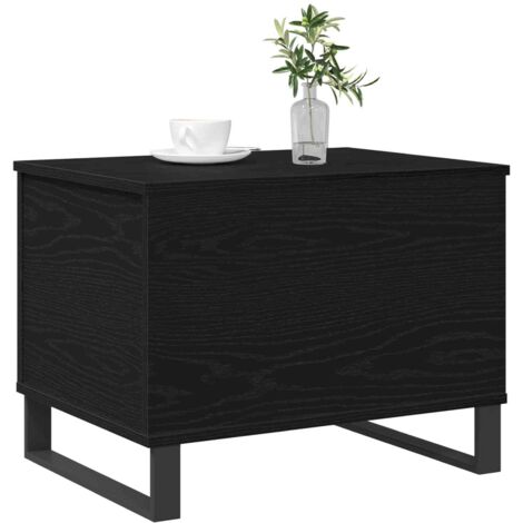 Table basse Table de salon Table de café Chêne noir 60 x 44,5 x 45 cm (1/5)
