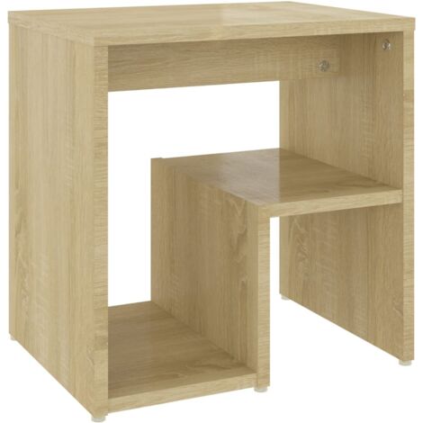 Table de chevet Cabinet de chevet Table de nuit chêne sonoma 40x30x40 cm bois d'ingénierie (1/5)