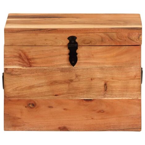 Boîte de rangement,Coffre de rangement 39x28x31 cm Bois massif d'acacia CFW216551 (1/5)