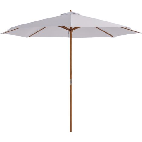 Parasol de jardin Bois Blanc 300x300x250 cm