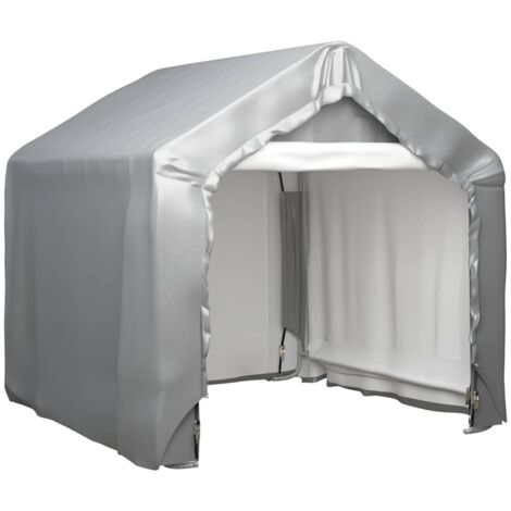 Tente de rangement, Tente de jeu, Tente de réception Gris 180x180 cm Acier galvanisé XZZ98361 (1/5)