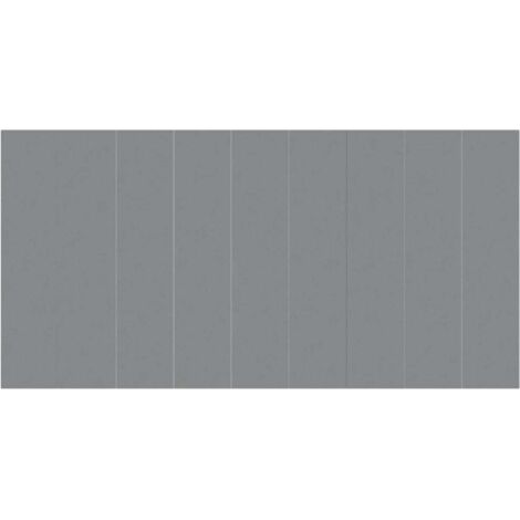 Bâche de piscine gris clair 999x500 cm géotextile polyester CFW11551 (1/5)