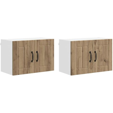 Armoires murales de cuisine  Meuble de cuisine Lucca 2 pcs Chêne artisanal (1/5)