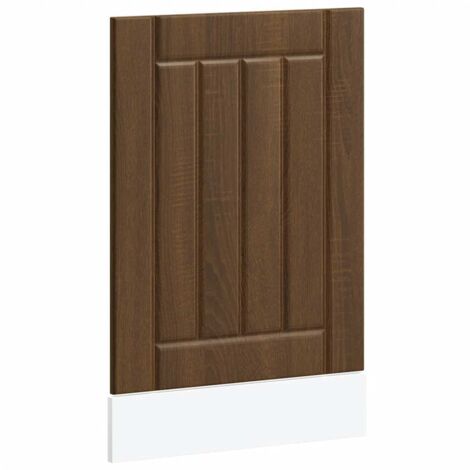 Panneau de lave-vaisselle Lucca chêne marron bois d'ingénierie (1/5)
