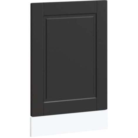 Panneau de lave-vaisselle Porto noir 45x1,5x67 cm (1/5)