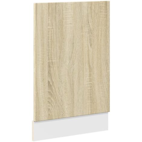 Panneau de lave-vaisselle Chêne Sonoma 45 x 3 x 67 cm Bois d'ingénierie (1/5)