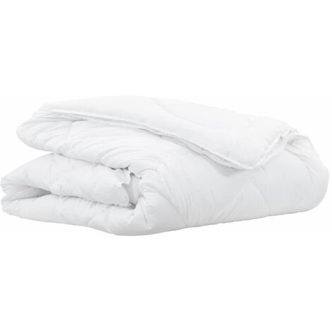 Duvet 2-en-1 Blanc 135 x 200 cm Polyester (1/5)