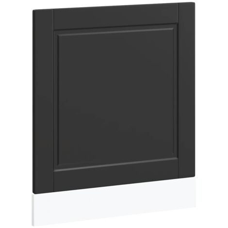 Panneau de lave-vaisselle Porto noir 60x1,5x67 cm (1/5)