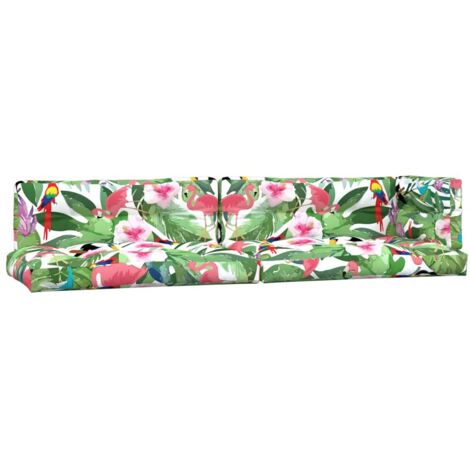 Coussins de palette lot de 5 multicolore tissu (1/5)
