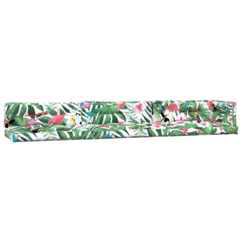 Coussins de palette lot de 7 multicolore tissu (1/5)