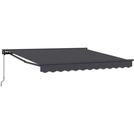 Cadre d'auvent Anthracite 300 x 250 cm (1/5)