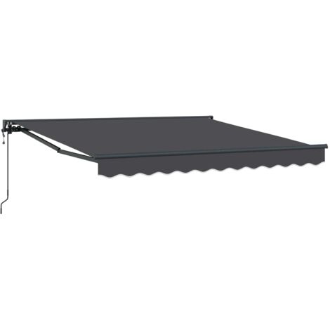 Cadre d'auvent Anthracite 300 x 250 cm (1/5)