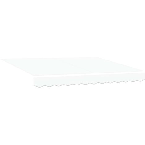 Auvent Blanc 300 x 250 x 165 cm Polyester et Aluminium (1/5)