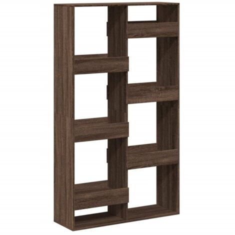 Cloison de séparation chêne marron bois d'ingénierie