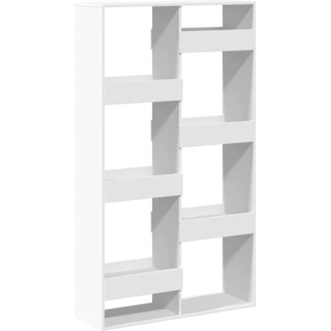 Cloison de séparation blanc 100x33x175 cm bois d'ingénierie