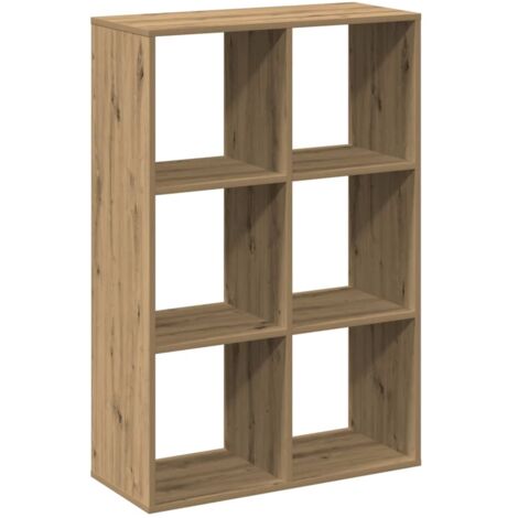 Étagère séparatrice de pièce chêne artisanal 69,5x29x103,5 cm