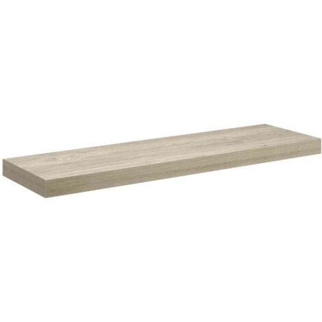 Étagère flottante murale chêne 80x23,5x3,8 cm MDF (1/5)