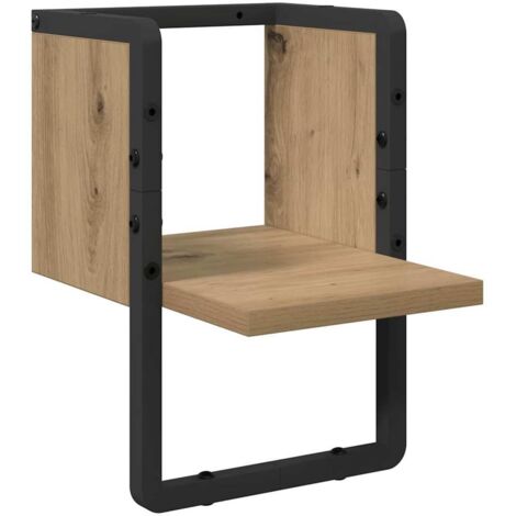 Étagère murale Étagère flottante Chêne artisan 20 x 25 x 30 cm Bois d'ingénierie (1/5)