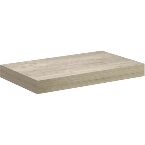 Étagère murale flottante chêne 40x23x3,8 cm MDF (1/5)
