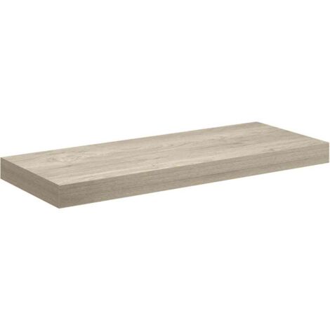 Étagère flottante murale chêne 60x23,5x3,8 cm MDF (1/5)