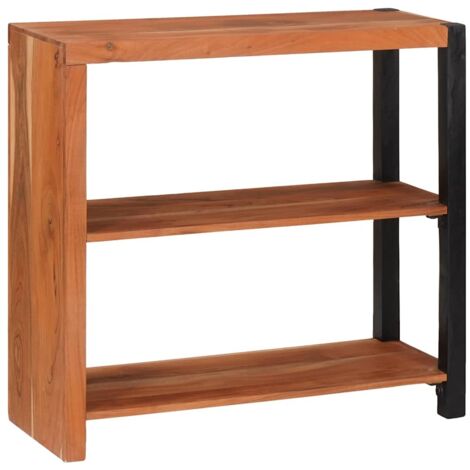 Étagère Marron 80 x 30 x 75 cm Bois d'Acacia Massif (1/5)