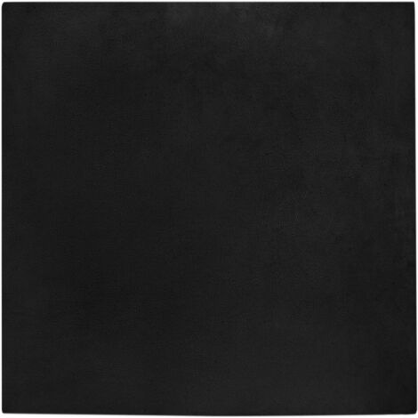 Tapis antidérapant en fausse de lapin Olite Noir 120 x 120 cm (1/5)
