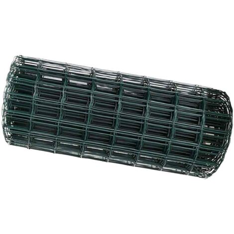 Clôture Euro Vert 0,6 x 10 m Fer revêtu de PVC (1/5)