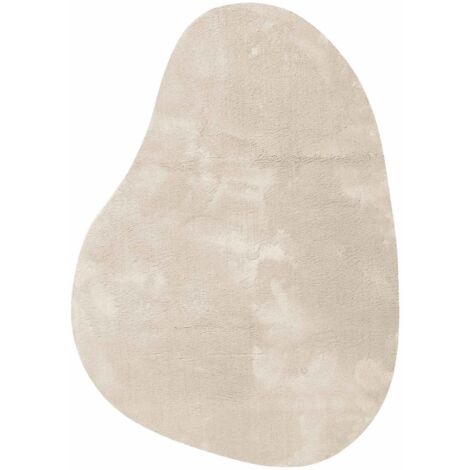 Tapis de surface HUARTE Beige 140 x 200 cm Polyester (1/5)