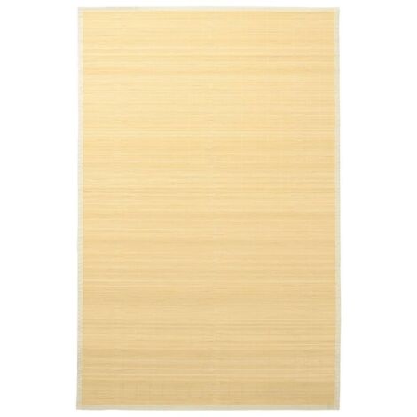 Tapis en bambou 100x160 cm Naturel (1/5)