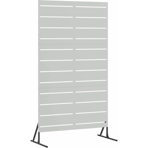 Écran de confidentialité Gris 100 x 50 x 180 cm Acier