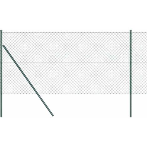Poteau de clôture. Vert 25 x 1 m (maille 40 x 40 mm) (1/5)