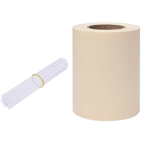 Écran d'intimité de jardin PVC 70x0,19 m Crème (1/5)