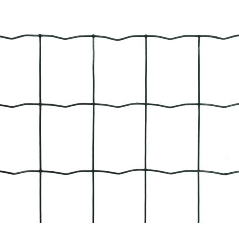 Clôture euro Acier 10 x 1,2 m Vert (1/5)